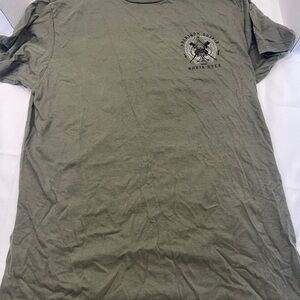 Howitzer Men's Olive Graphic Tee Size Medium